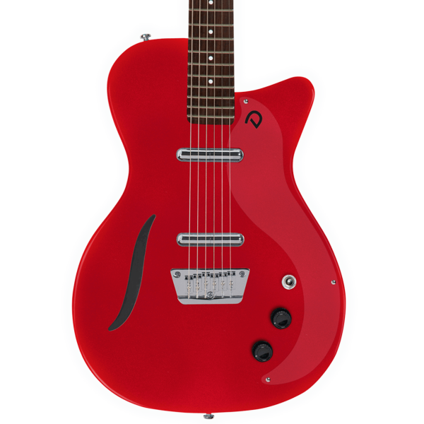 Guitarra Danelectro Vintage Baritone Red Metallic - Imagem 3