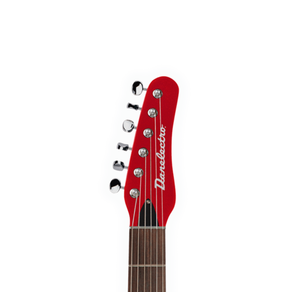 Guitarra Danelectro Vintage Baritone Red Metallic - Imagem 4