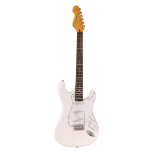 Guitarra Reissued Vintage V6JMH Olympia White 'Fillmore'