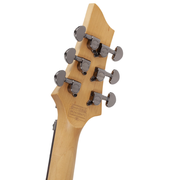 Guitarra Schecter Demon-6 FR-S Aged Black Satin #3669 - Imagem 12