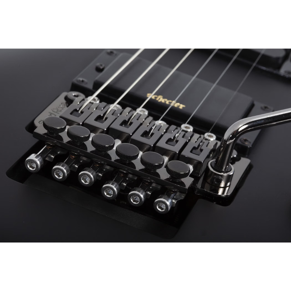 Guitarra Schecter Demon-6 FR-S Aged Black Satin #3669 - Imagem 8