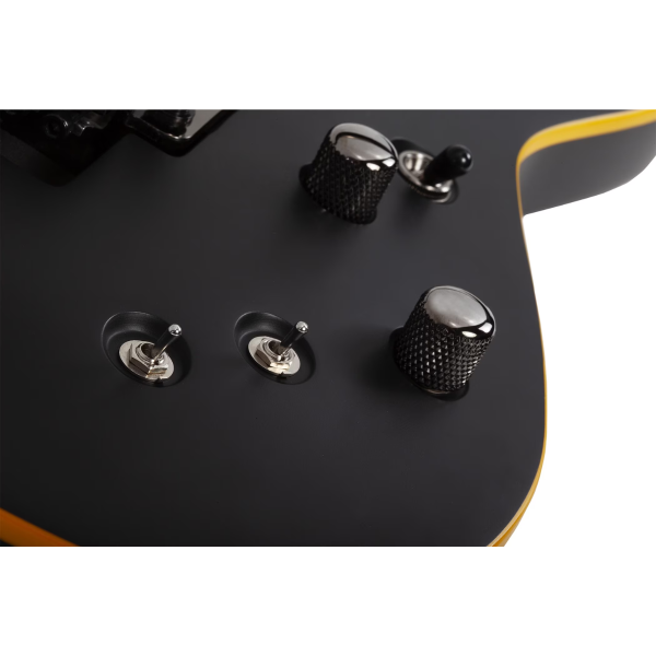 Guitarra Schecter Demon-6 FR-S Aged Black Satin #3669 - Imagem 7