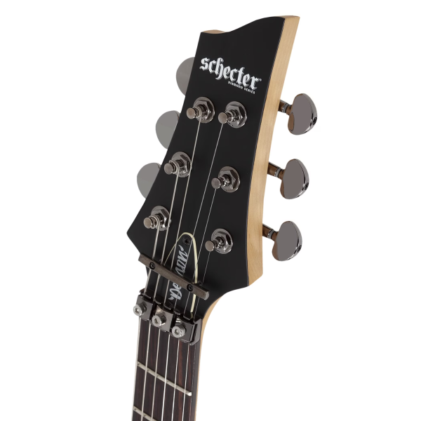 Guitarra Schecter Demon-6 FR-S Aged Black Satin #3669 - Imagem 11