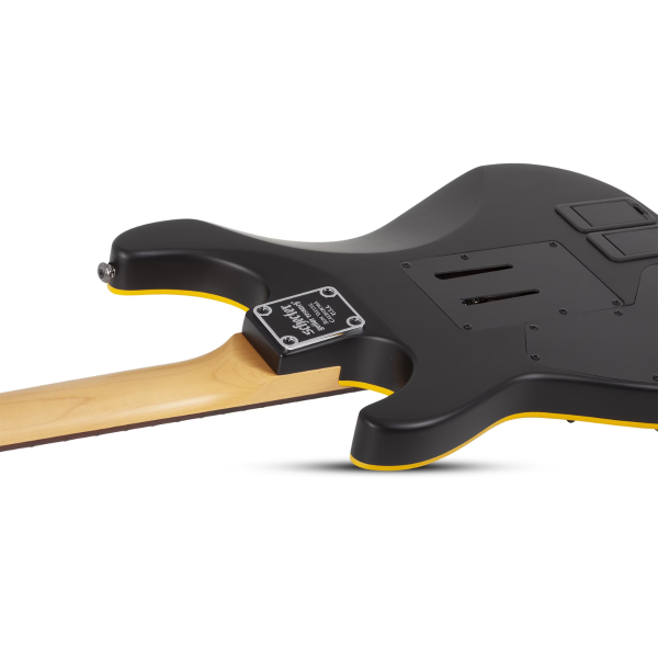 Guitarra Schecter Demon-6 FR-S Aged Black Satin #3669 - Imagem 4