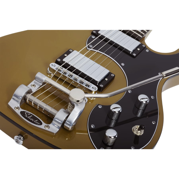 Guitarra Schecter Stargazer-6 Vibrato MG #677 - Imagem 10