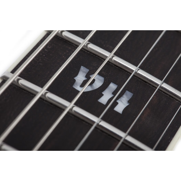 Guitarra Schecter V-1 SLS Elite Evil Twin Satin Black #1346 - Imagem 11