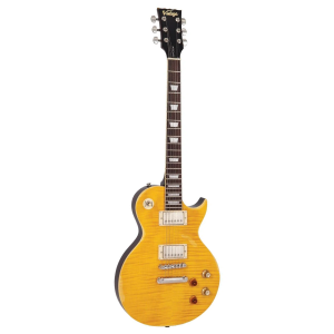 Guitarra Vintage Icon V100MRPGM LP Distressed Lemon Drop