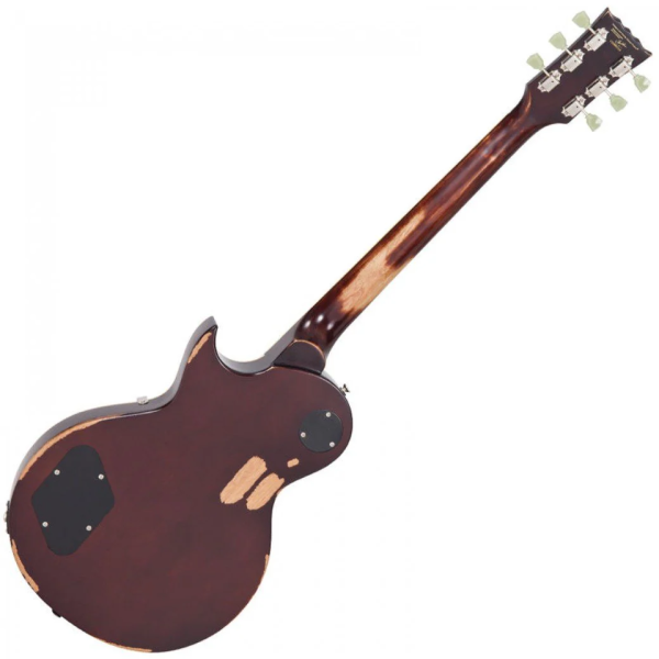 Guitarra Vintage Icon V100MRTSB LP Tabacco Sunburst - Imagem 4