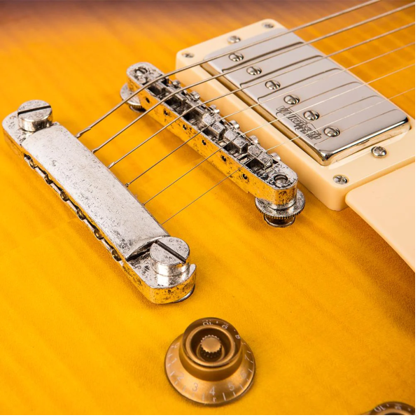 Guitarra Vintage Icon V100MRTSB LP Tabacco Sunburst - Imagem 6