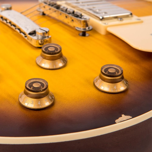 Guitarra Vintage Icon V100MRTSB LP Tabacco Sunburst - Imagem 7
