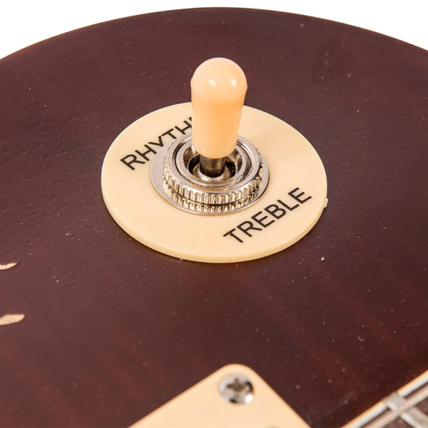 Guitarra Vintage Icon V100MRTSB LP Tabacco Sunburst - Imagem 8