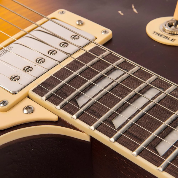 Guitarra Vintage Icon V100MRTSB LP Tabacco Sunburst - Imagem 2