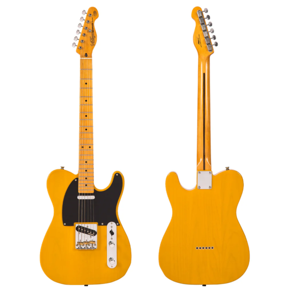 Guitarra Vintage Icon V52BS Telecaster Butterscotch - Imagem 5