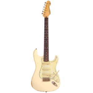 Guitarra Vintage Icon V6MRTBG Str Distressed Sig Thomas Blug