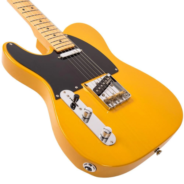 Guitarra Vintage Reissued LV52BS Tele Canhota Butterscotch - Imagem 3