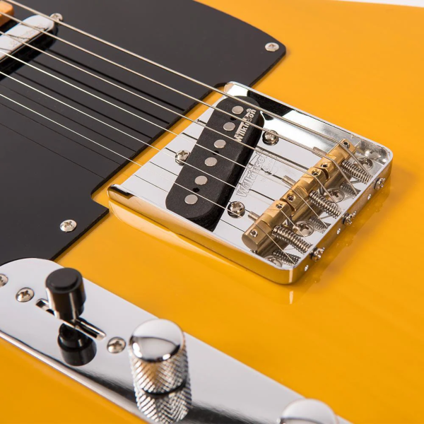 Guitarra Vintage Reissued LV52BS Tele Canhota Butterscotch - Imagem 5