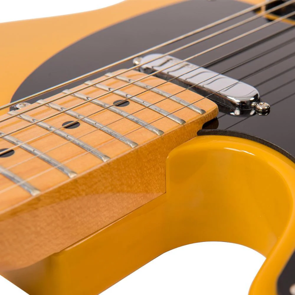 Guitarra Vintage Reissued LV52BS Tele Canhota Butterscotch - Imagem 7
