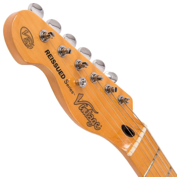 Guitarra Vintage Reissued LV52BS Tele Canhota Butterscotch - Imagem 8