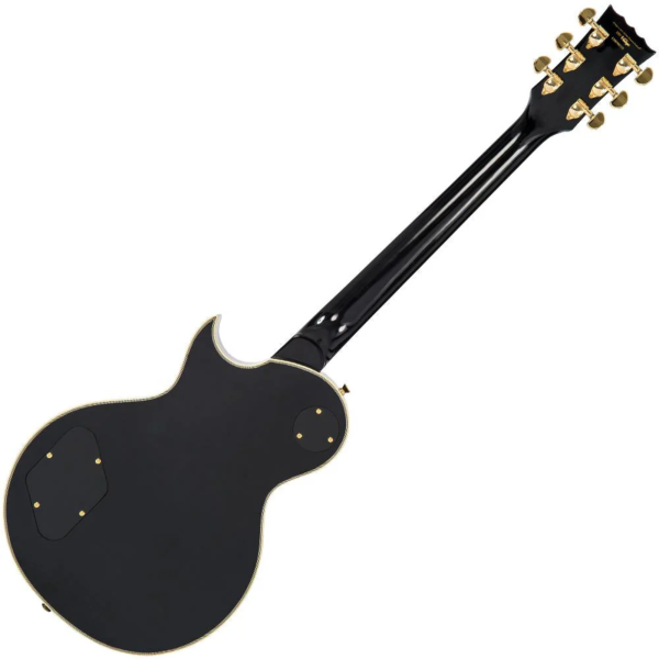 Guitarra Vintage Reissued V 100 PBB LP 2W90 Gold Hard Gloss Black - Imagem 4