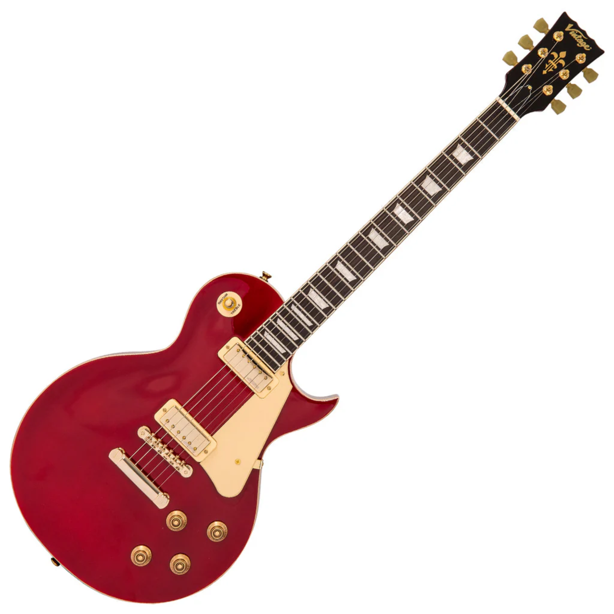 Guitarra Vintage Reissued V 100 WR LP Wine Red - Imagem 2