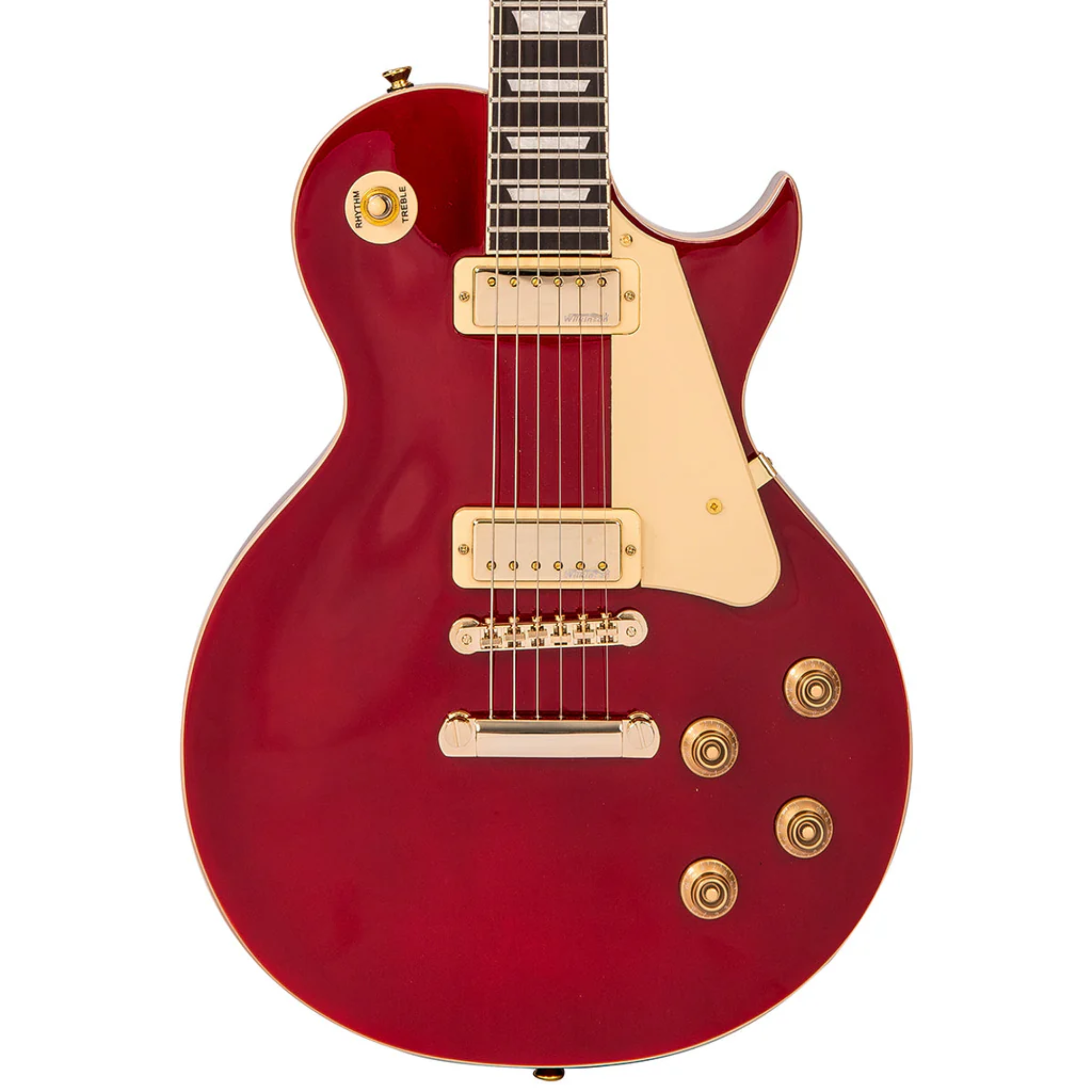 Guitarra Vintage Reissued V 100 WR LP Wine Red - Imagem 5