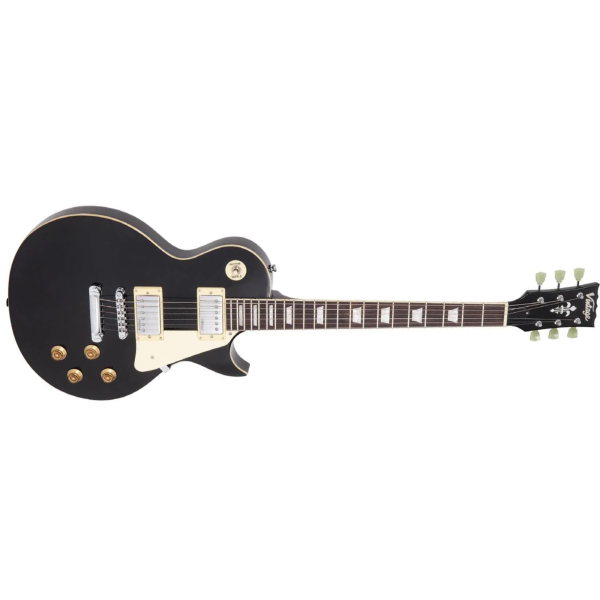 Guitarra Vintage Reissued V100 BLK LP Black - Imagem 2