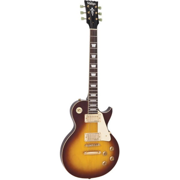 Guitarra Vintage Reissued V100 TSB LP Tabacco Sunburst