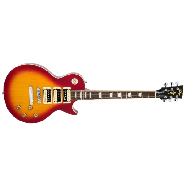 Guitarra Vintage Reissued V1003 CSB LP Cherry Sunburst - Imagem 2