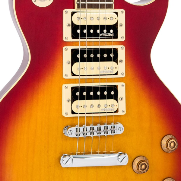 Guitarra Vintage Reissued V1003 CSB LP Cherry Sunburst - Imagem 8