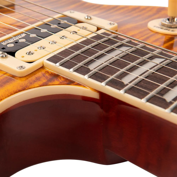 Guitarra Vintage Reissued V100AFD LP Paradise Flamed Maple - Imagem 8