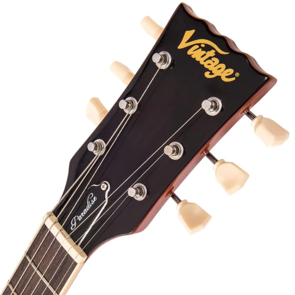 Guitarra Vintage Reissued V100AFD LP Paradise Flamed Maple - Imagem 4