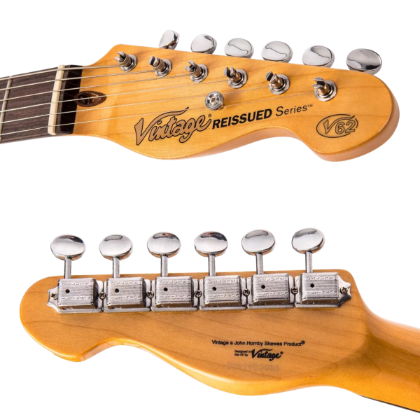 Guitarra Vintage Reissued V62AB Telecaster Ash Blonde - Imagem 9