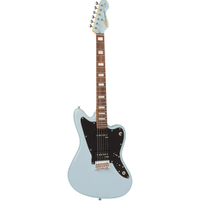 Guitarra Vintage Reissued V65HBL Jaguar Hardtail Satin Blue