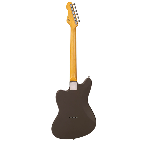 Guitarra Vintage Reissued V65HGY Jaguar Hardtail Satin Grey - Imagem 8