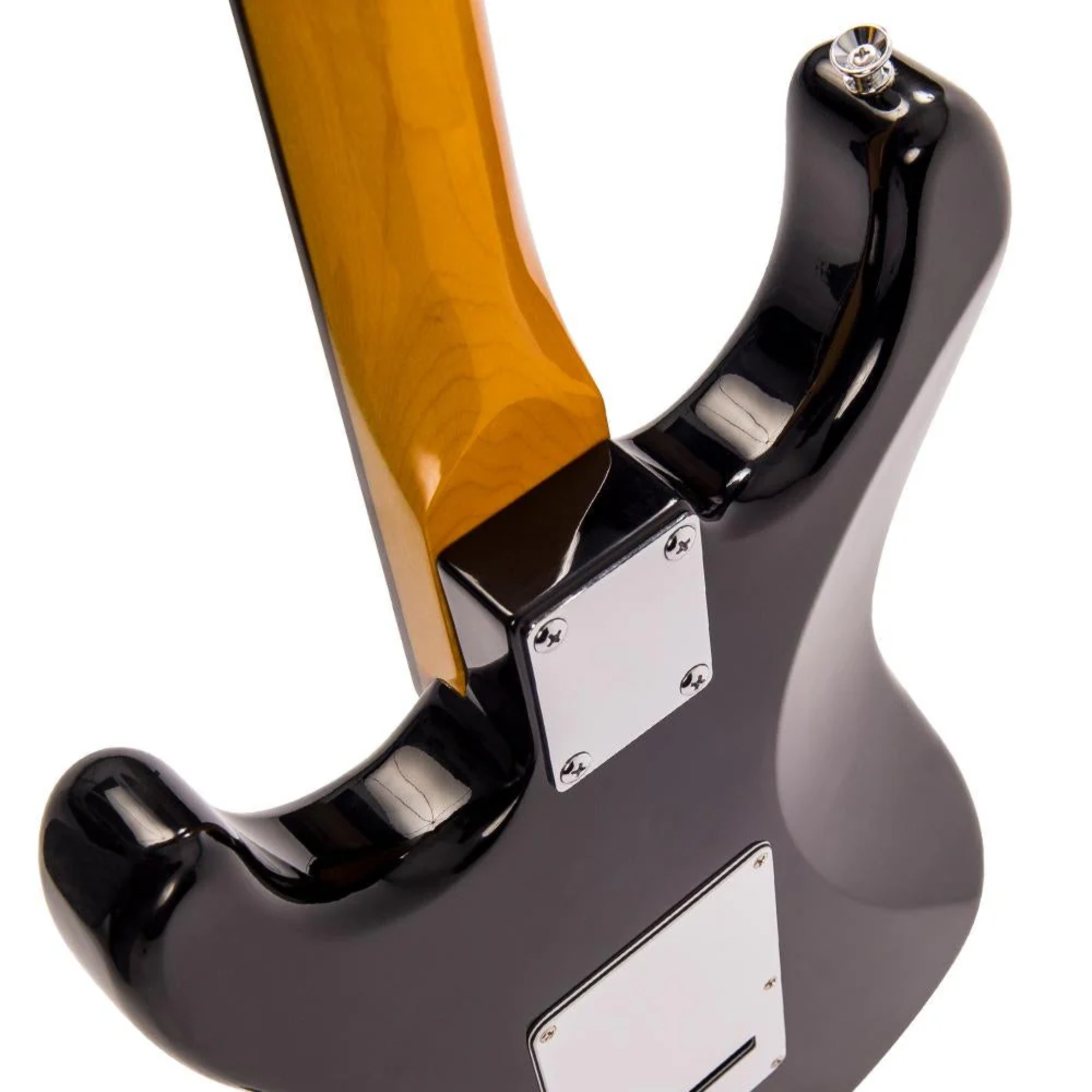Guitarra Vintage Reissued V6BB Strato Boulevard Black - Imagem 4