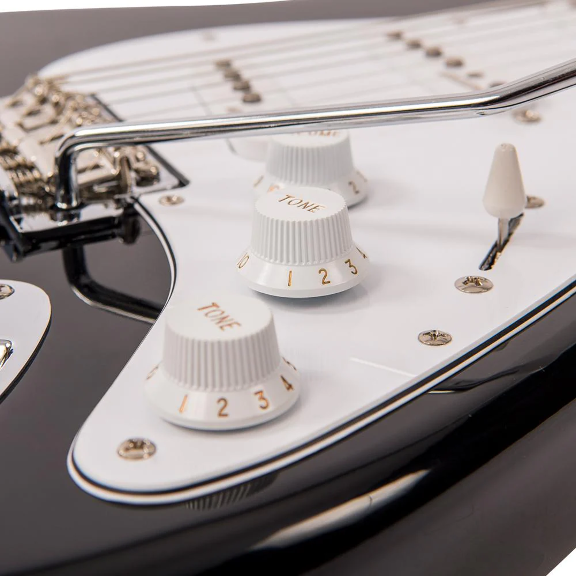 Guitarra Vintage Reissued V6BB Strato Boulevard Black - Imagem 7