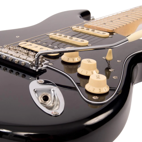 Guitarra Vintage Reissued V6HMBB HSS Strato Boulevard Black - Imagem 5
