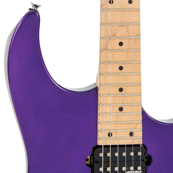 Guitarra Vintage Reissued V6M24PL Strato Pasadena Purple - Imagem 5
