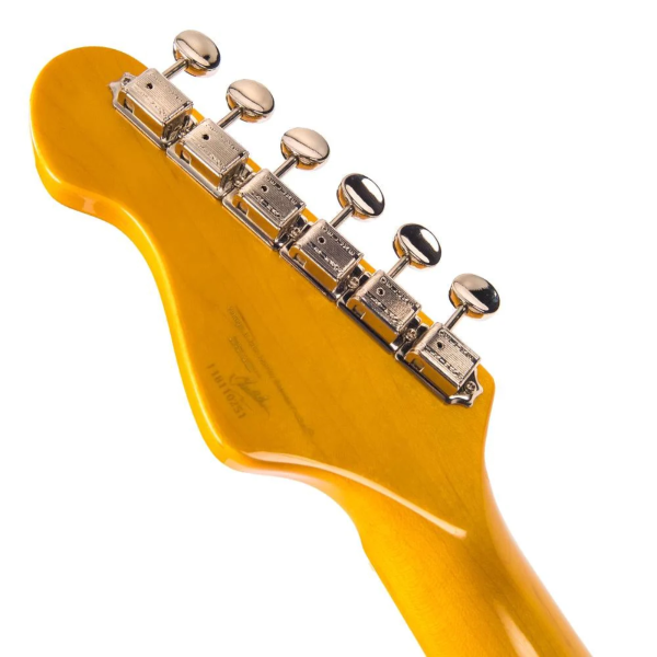 Guitarra Vintage Reissued V6MFR Strato Firenza Red - Imagem 5