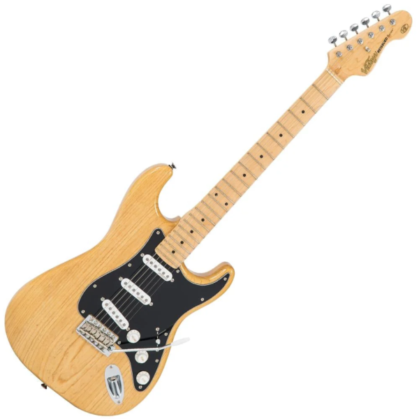 Guitarra Vintage Reissued V6MNAT Strato Natural Ash - Imagem 2
