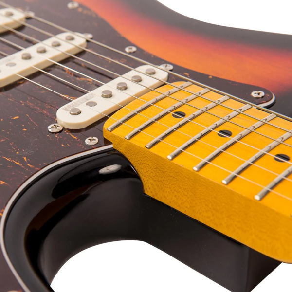 Guitarra Vintage Reissued V6MSSB Strato Maple Fingerboard-SS - Imagem 7