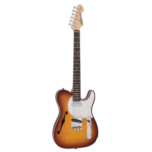 Guitarra Vintage Reissued V72FBT Deluxe Flame Tabacco Burst