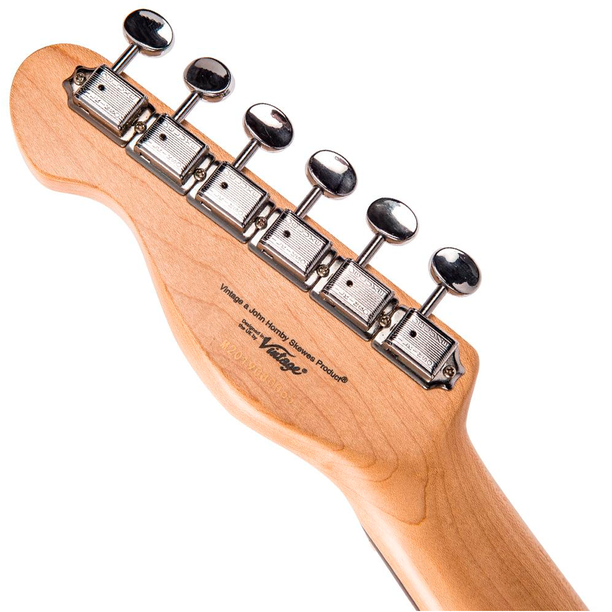 Guitarra Vintage Reissued V72HFTB Deluxe-Flame Tabacco Burst - Imagem 5