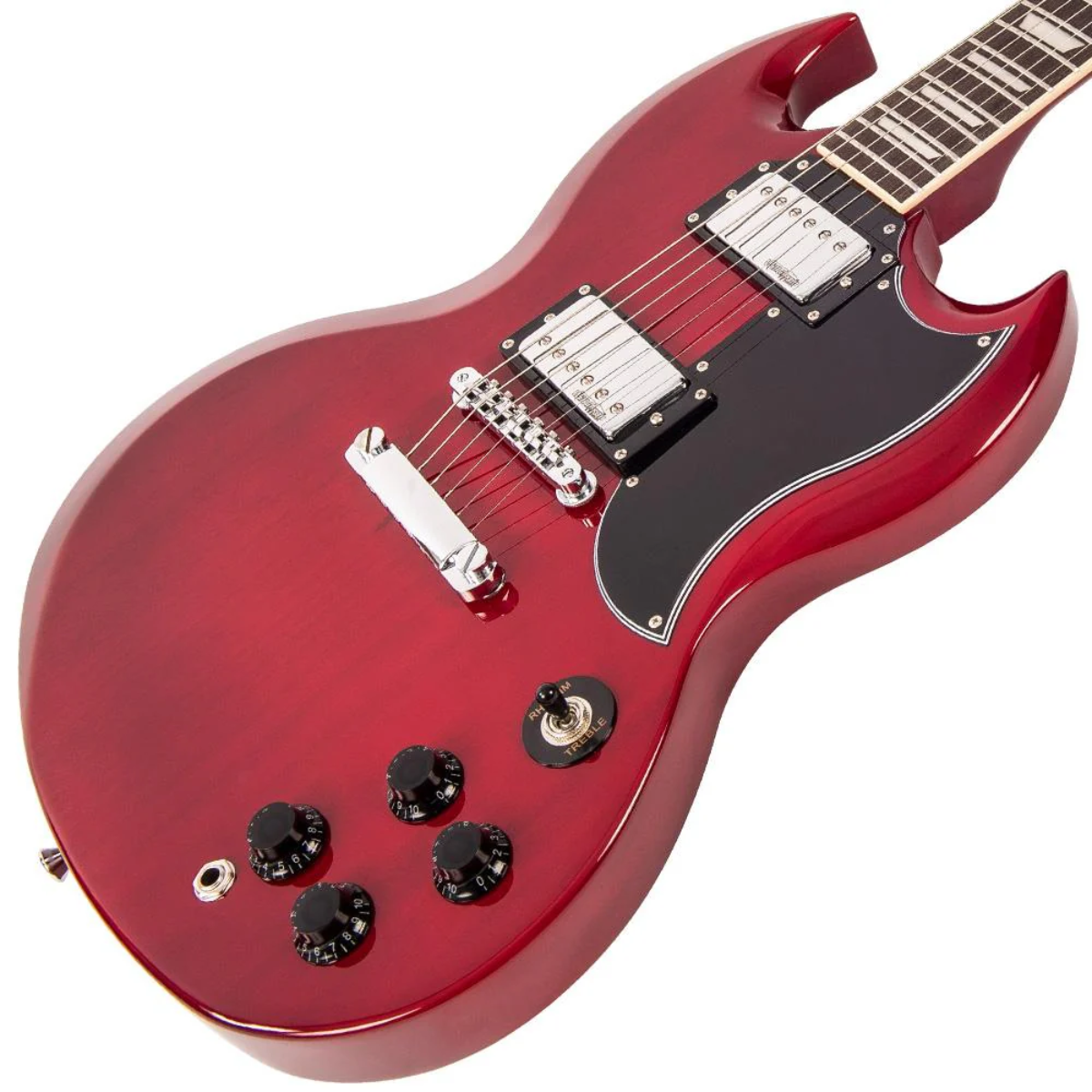 Guitarra Vintage Reissued VS6 SG Cherry Red - Imagem 3