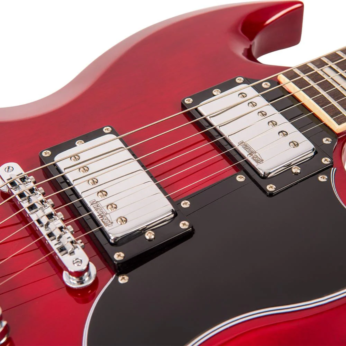 Guitarra Vintage Reissued VS6 SG Cherry Red - Imagem 5