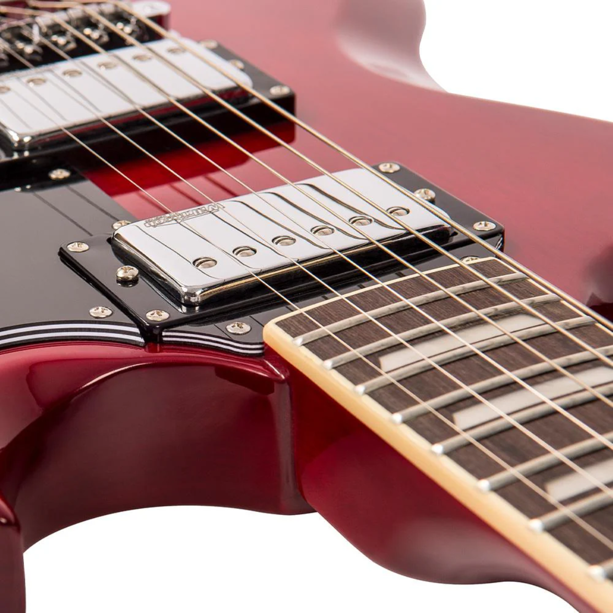 Guitarra Vintage Reissued VS6 SG Cherry Red - Imagem 8
