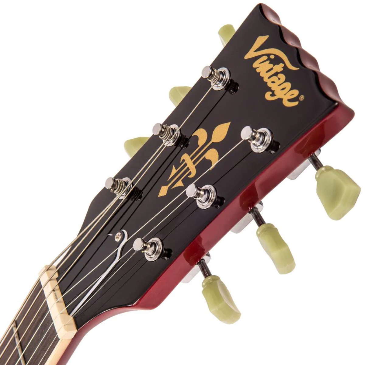 Guitarra Vintage Reissued VS6 SG Cherry Red - Imagem 9