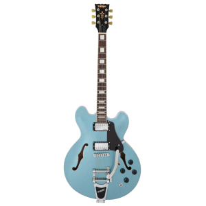 Guitarra Vintage Reissued VSA500BGHB Semiacustica Bigsby-Gun