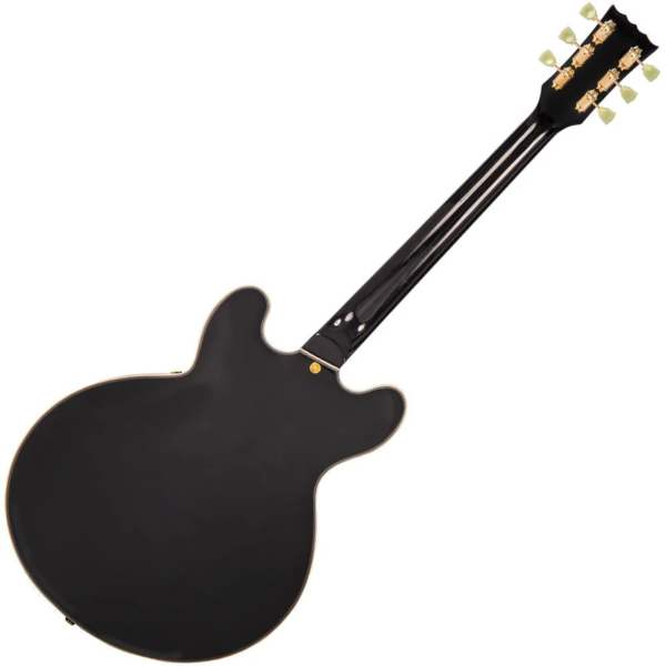Guitarra Vintage Reissued VSA500GBK Semiacústica Gold Black - Imagem 3