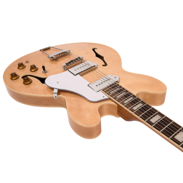 Guitarra Vintage Reissued VSA500PM Semiacústica Natural Maple - Imagem 5